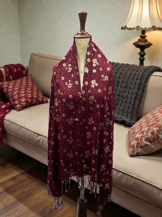 Winter Charm Shawl Collection 2025 Vol-25ST48 (D-08)