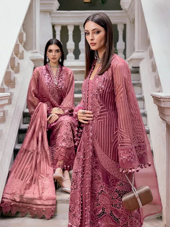 Winter Luxe by MARIA.B Embroidered Velvet Collection 2025 (D4)