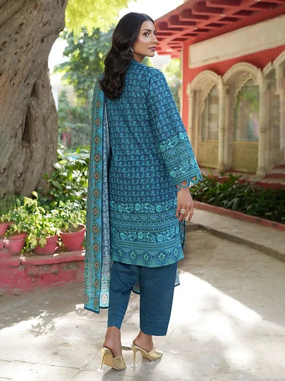 Winter Muse Printed Khaddar Collection 2025 by Gul Ahmed (SD-52220)
