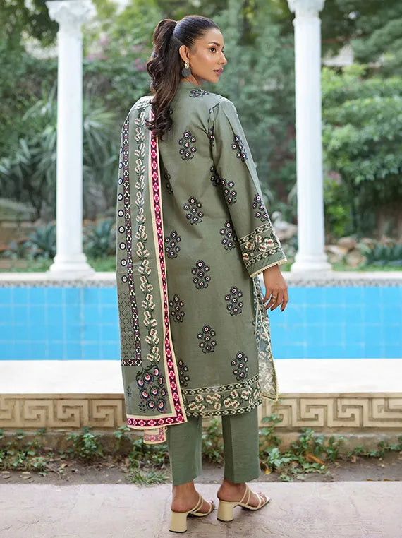 Winter Muse Printed Khaddar Collection 2025 by Gul Ahmed (SD-52224)