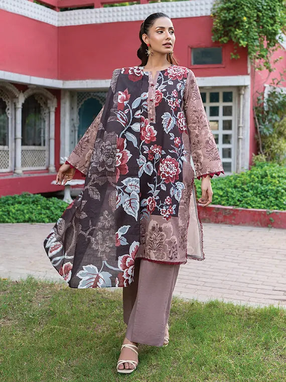 Winter Muse Printed Khaddar Collection 2025 by Gul Ahmed (SD-52237)