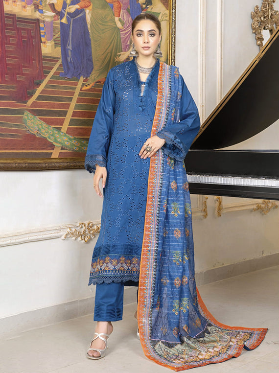 Yakh Basta Embroidery Lawn Collection 2025 By Colorum (Design-01)