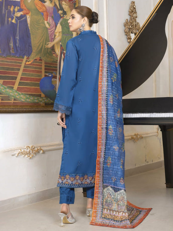 Yakh Basta Embroidery Lawn Collection 2025 By Colorum (Design-01)