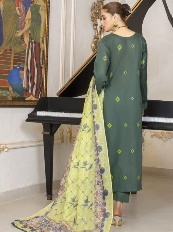 Yakh Basta Embroidery Lawn Collection 2025 By Colorum (Design-02)