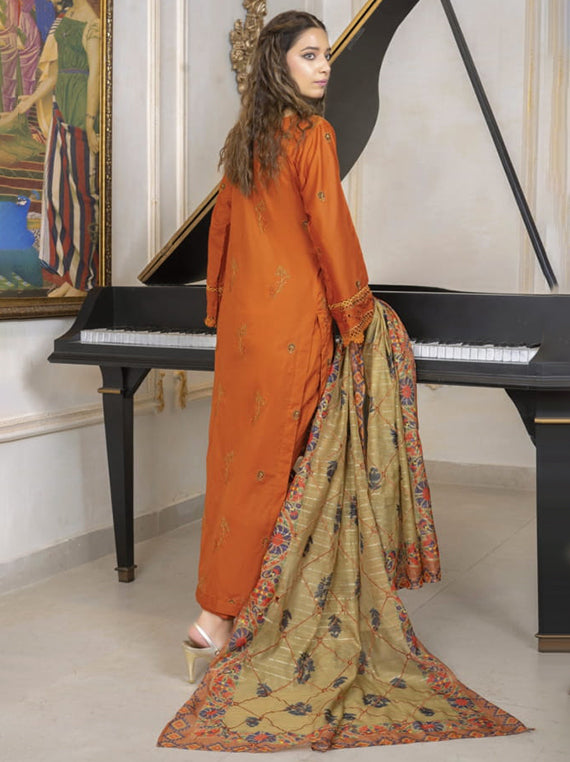 Yakh Basta Embroidery Lawn Collection 2025 By Colorum (Design-05)