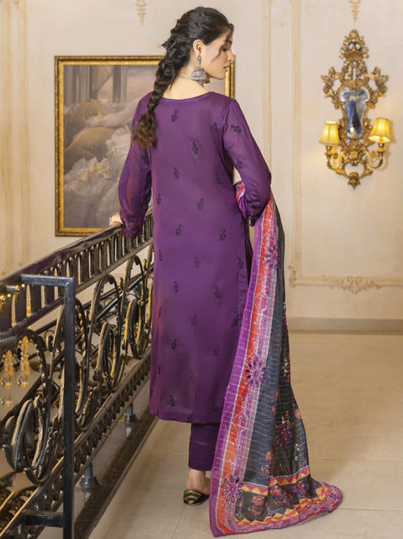 Yakh Basta Embroidery Lawn Collection 2025 By Colorum (Design-06)