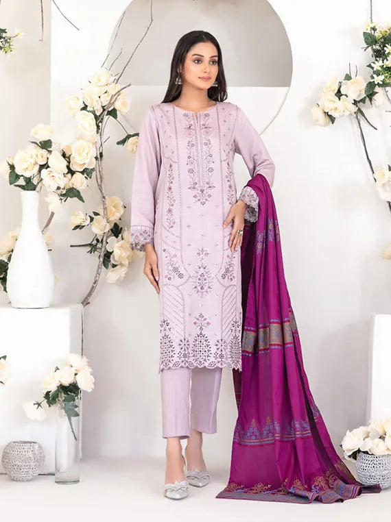 Yumna Embroidered Viscose Collection 2025 by Tawakkal Fabrics (D-4554)