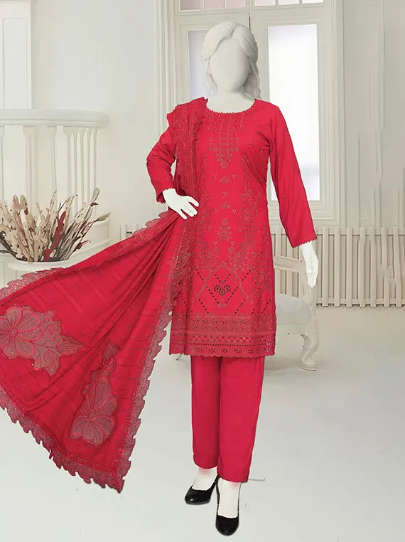 ZARNAB by ABC Embroidered Dhanak Collection 2025 (D-457)