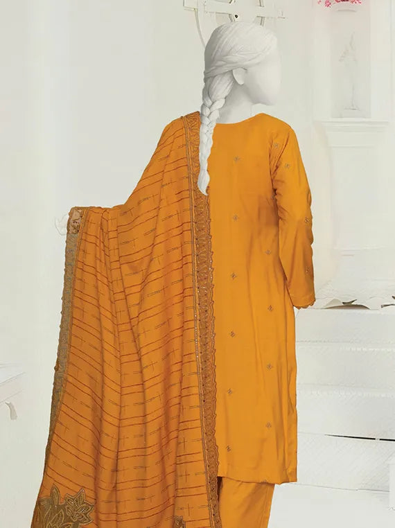 ZARNAB by ABC Embroidered Dhanak Collection 2025 (D-458)