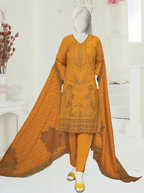 ZARNAB by ABC Embroidered Dhanak Collection 2025 (D-458)