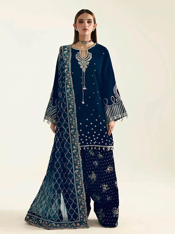 ZARPOSH Embroidered Velvet Collection 2025 by Emaan Adeel (JAHANARA)