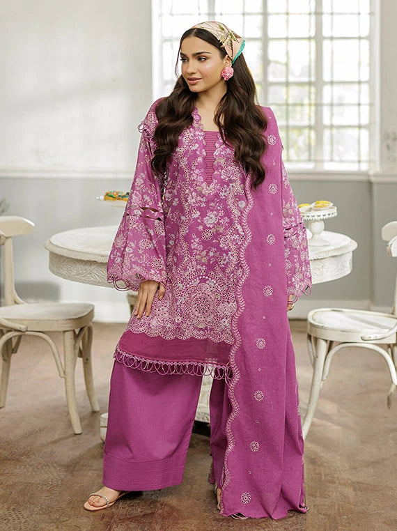ZELLBURY Chikankari Lawn Collection 2026 Vol-03 (WUC25E34027)