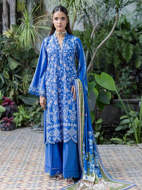 ZELLBURY Chikankari Lawn Collection 2026 Vol-03 (WUS26E34079)