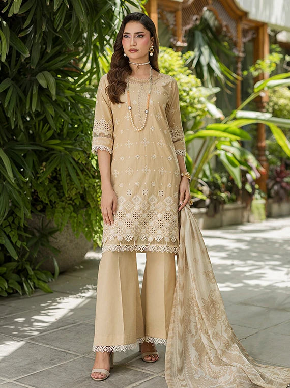 ZELLBURY Chikankari Lawn Collection 2026 Vol-03 (WUS26E34081)