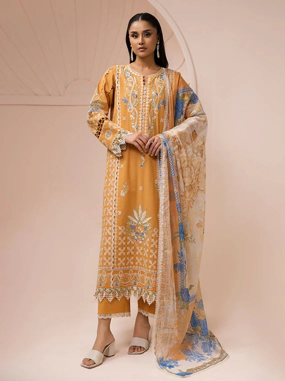 ZELLBURY Luxury Printed Lawn Collection 2026 (WUS26E30451)