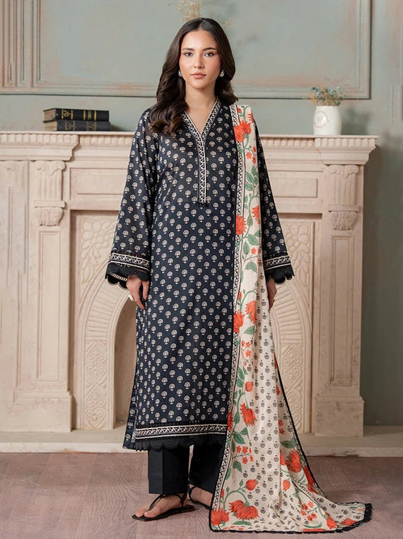 ZELLBURY Luxury Printed Lawn Collection 2026 (WUS26X20731)