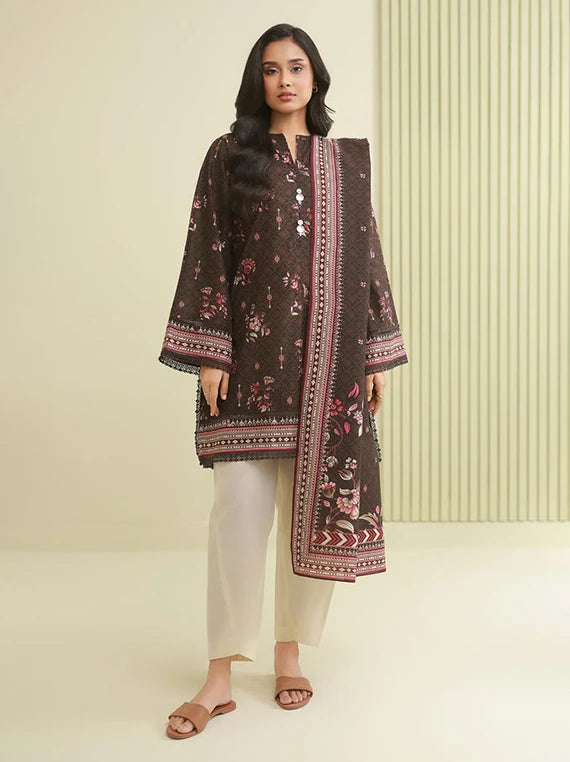 ZELLBURY Luxury Printed Lawn Collection 2026 (WUS26X20804)