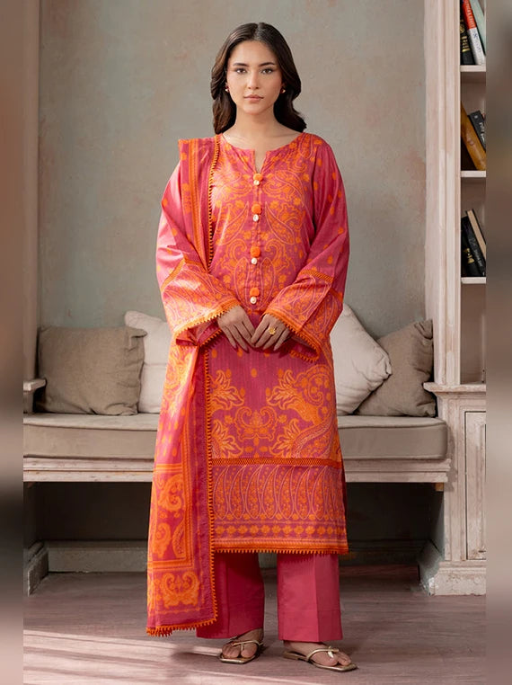 ZELLBURY Luxury Printed Lawn Collection 2026 (WUS26X30697)