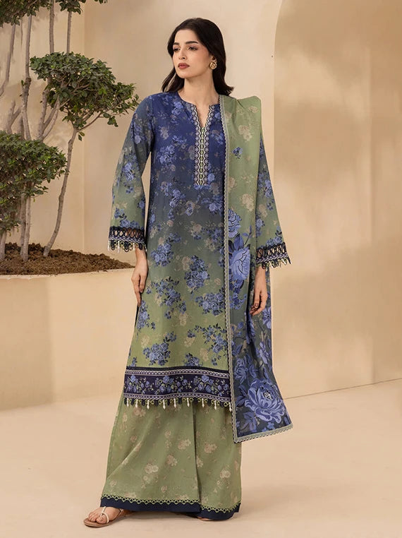 ZELLBURY Luxury Printed Lawn Collection 2026 (WUS26X30766)