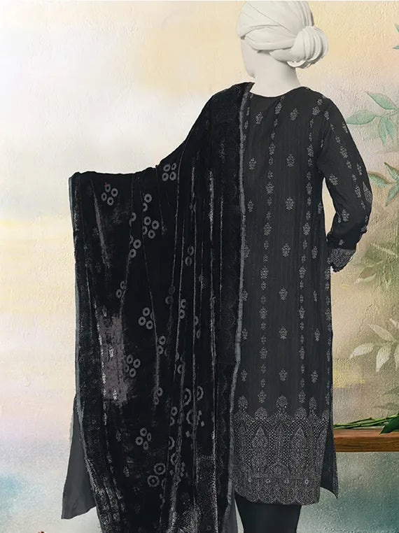 ZOYA by ABC Printed Dhanak Zari Collection 2025 (D-798)