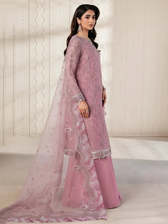 Bayaan by Zarif Embroidered Chiffon Collection 2026 (ZR-BYN-SIYAAN-03)