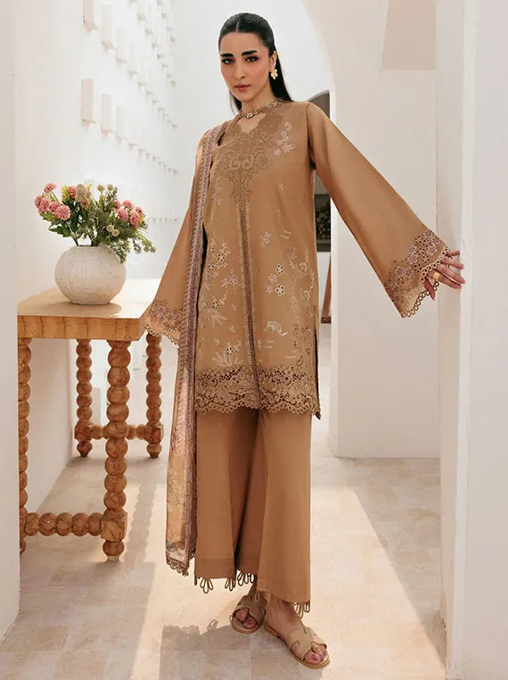 ZYNC By Florent Luxury Lawn Collection 2026 (D-07)