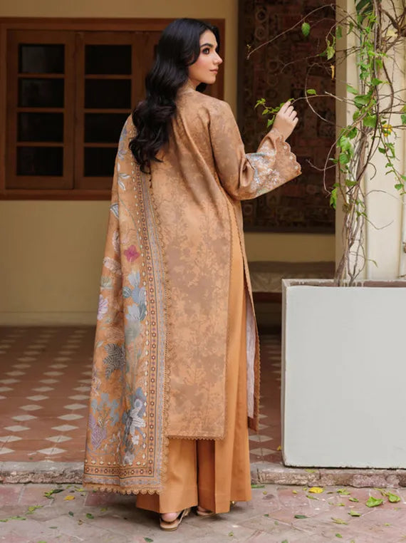 ZYNC Whispers Printed Wool Shawl Collection 2025 By Florent (FWW-1B)