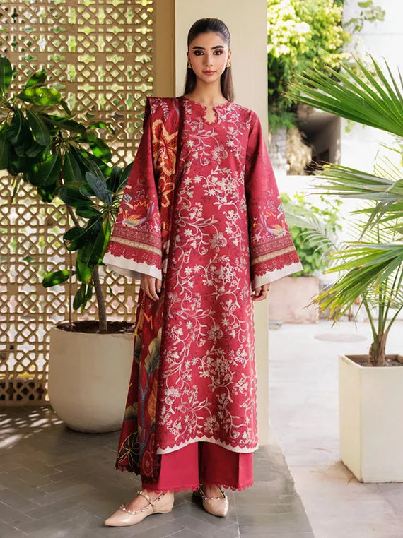 ZYNC Whispers Printed Wool Shawl Collection 2025 By Florent (FWW-6B)