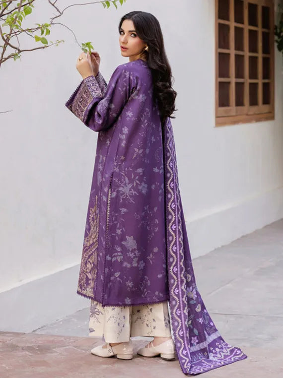 ZYNC Whispers Printed Wool Shawl Collection 2025 By Florent (FWW-7B)