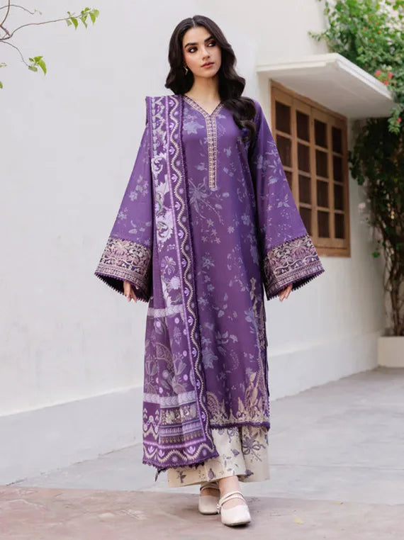 ZYNC Whispers Printed Wool Shawl Collection 2025 By Florent (FWW-7B)