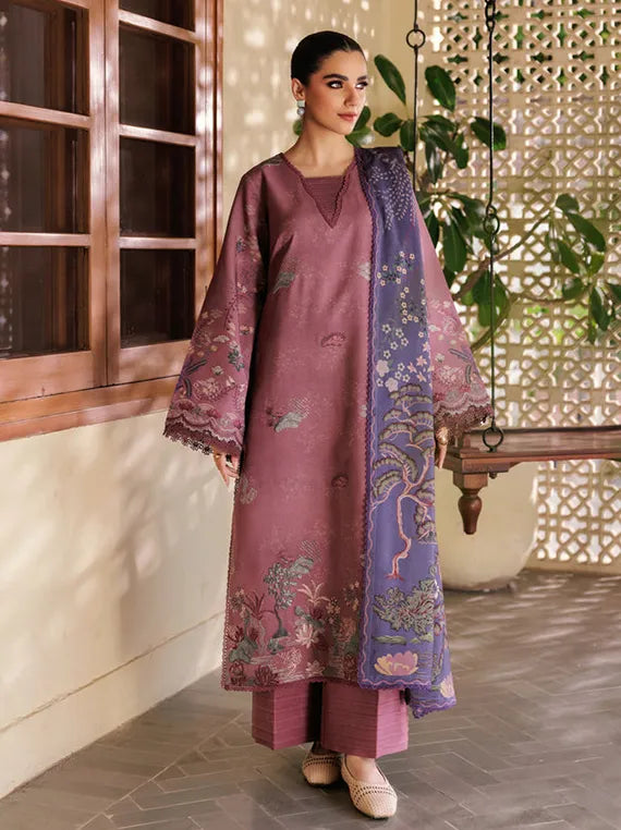 ZYNC Whispers Printed Wool Shawl Collection 2025 By Florent (FWW-9A)