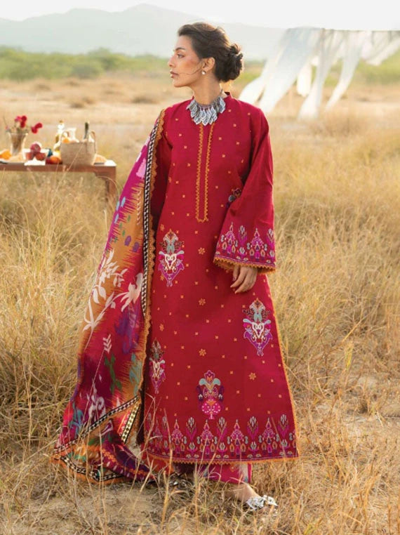 Zainab Chottani Spring Summer Lawn Collection 2026 (D-07)