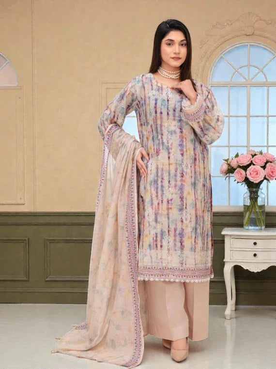 Zara Ansari Fancy Lawn Collection 2026 (D-01)