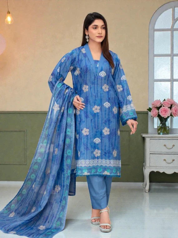 Zara Ansari Fancy Lawn Collection 2026 (D-05)