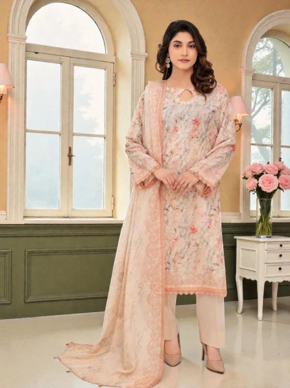 Zara Ansari Fancy Lawn Collection 2026 (D-11)