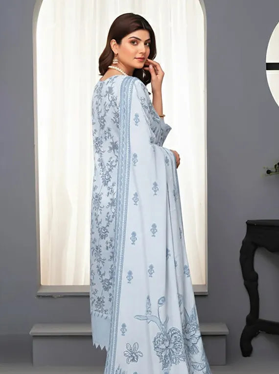 Zareesh Printed Dhanak Collection 2025 Vol-12 (D-01)