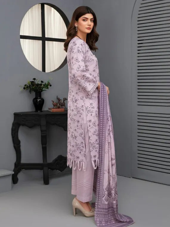 Zareesh Printed Dhanak Collection 2025 Vol-12 (D-07)