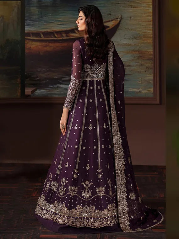 Zarif Premium Chiffon Collection 2025 (ZRF-PRC-01 IRELEEN)