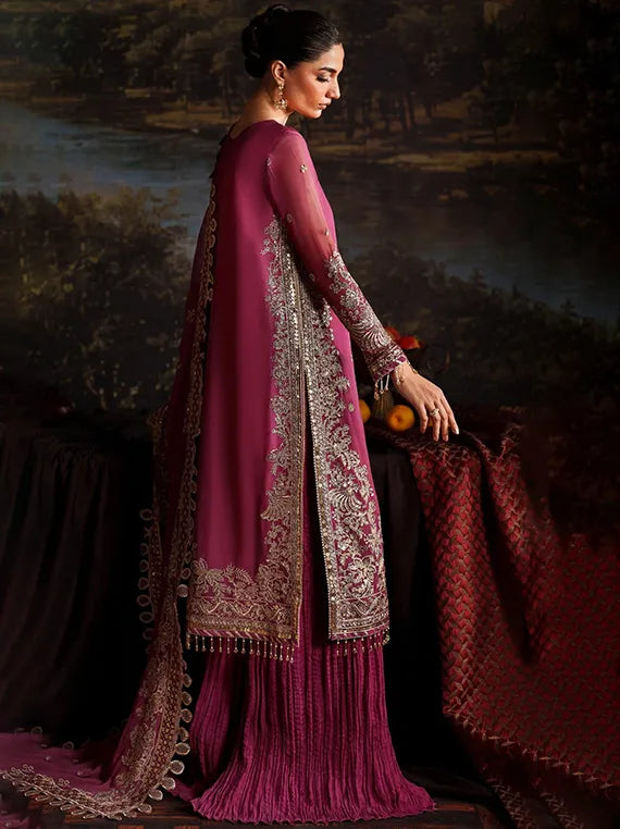 Zarif Premium Chiffon Collection 2025 (ZRF-PRC-05 ADELLE)