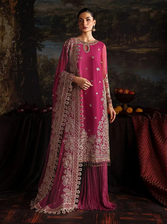 Zarif Premium Chiffon Collection 2025 (ZRF-PRC-05 ADELLE)