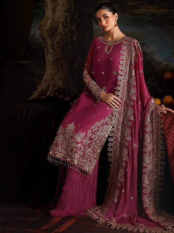 Zarif Premium Chiffon Collection 2025 (ZRF-PRC-05 ADELLE)