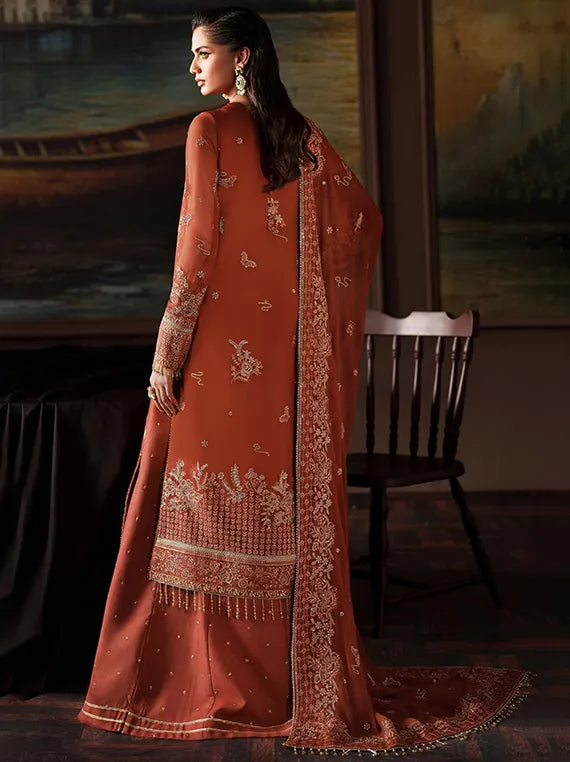 Zarif Premium Chiffon Collection 2025 (ZRF-PRC-07 ELEONORE)