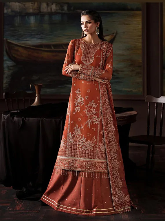 Zarif Premium Chiffon Collection 2025 (ZRF-PRC-07 ELEONORE)