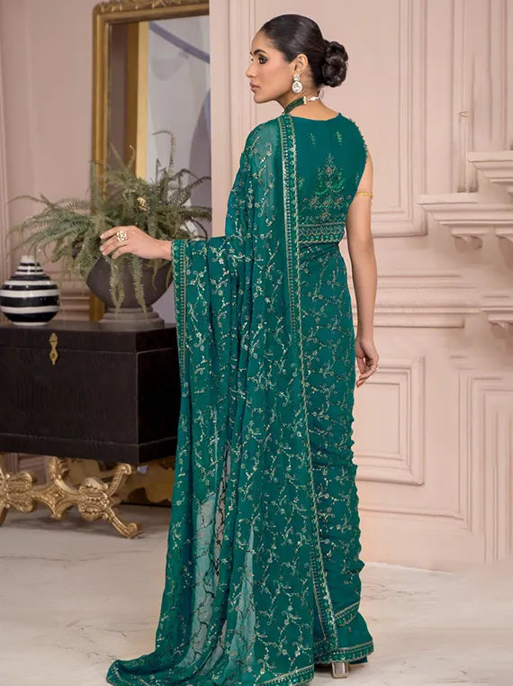 Zarif The Luxe Embroidered Festive Collections (ZA-07-TROPICAL)