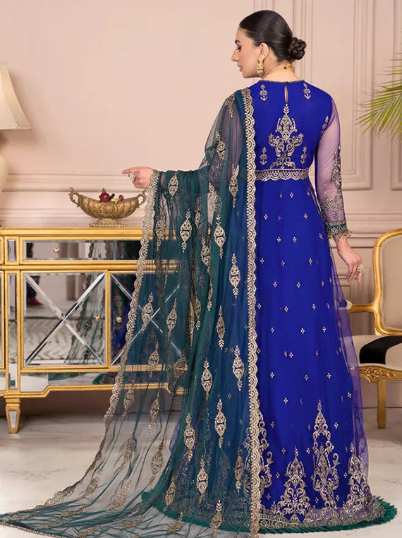 Zarif The Luxe Embroidered Festive Collections (ZA-09-ROYAL)