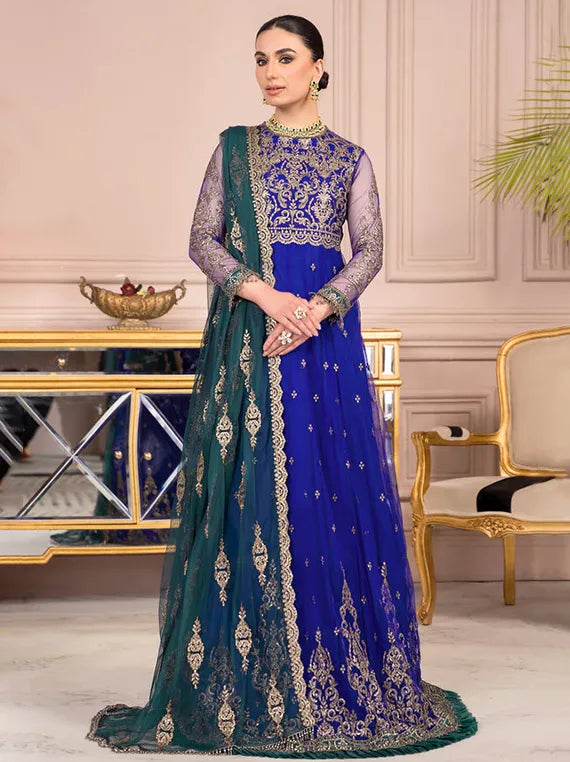Zarif The Luxe Embroidered Festive Collections (ZA-09-ROYAL)