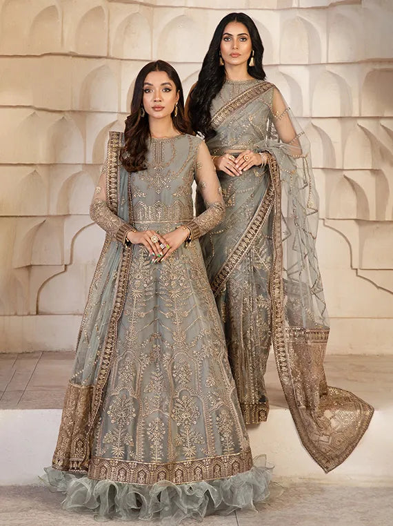 Zarif The Luxe Embroidered Festive Collections (ZFG-01-GUZEL)