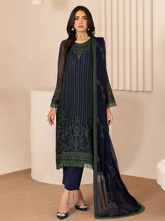 Zarif The Luxe Embroidered Festive Collections (ZL-06-MAHAY)