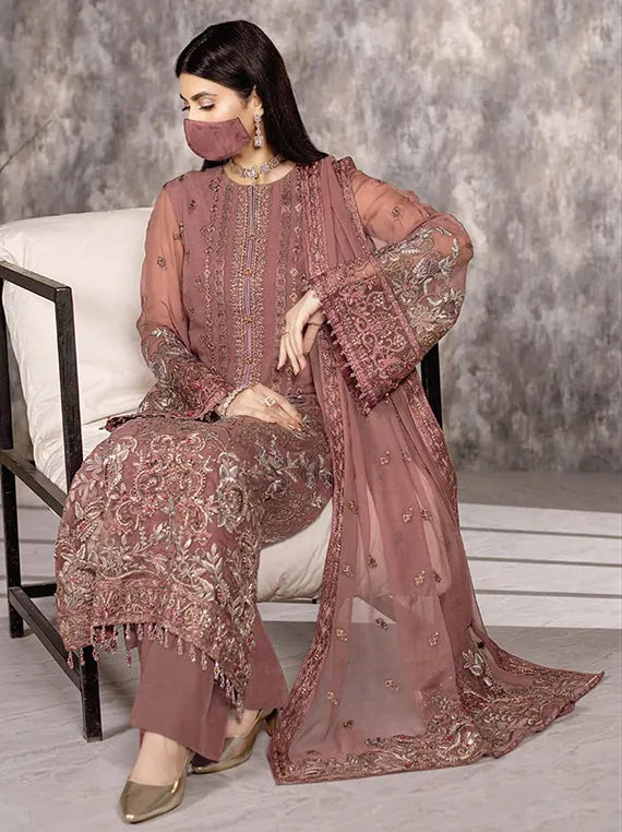 Zarsha Diamond Luxury Handmade Collection 2025 By Flossie (Z-404)