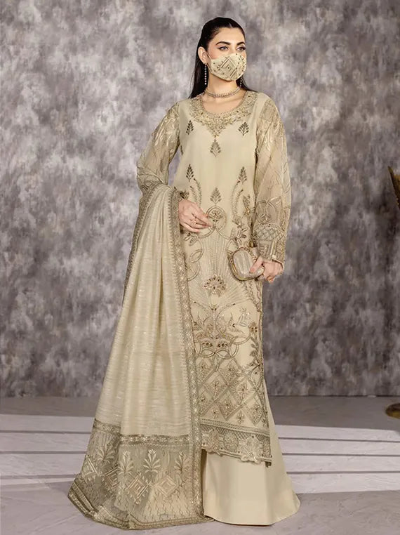 Zarsha Diamond Luxury Handmade Collection 2025 By Flossie (Z-405)